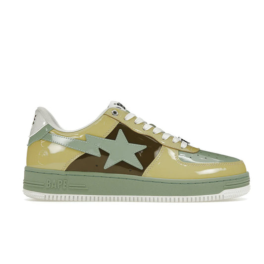 A Bathing Ape Bape Sta Nostalgic Yellow Green