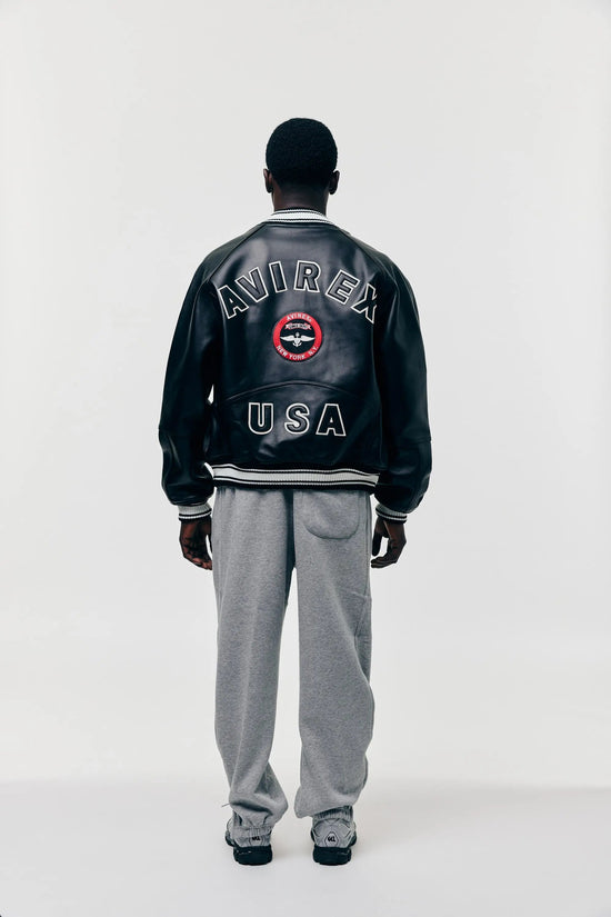 AVIREX Black Lions Varsity Jacke - Black