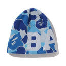 BAPE ABC CAMO KNIT CAP – BLUE, Produktansicht 1