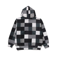 BAPE MULTI COLOR PATCHWORK PULLOVER HOODIE – BLACK, Produktansicht 2