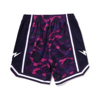 BAPE COLOR CAMO MESH RELAXED FIT SHORTS – PURPLE, Produktansicht 2