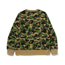 BAPE ABC CAMO BY BATHING APE CREWNECK SWEATSHIRT – GREEN, Produktansicht 2