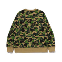 BAPE ABC CAMO BY BATHING APE CREWNECK SWEATSHIRT – GREEN, Produktansicht 2