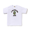 BAPE ABC CAMO COLLEGE TEE – WHITE X GREEN, Produktansicht 1