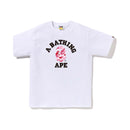 BAPE ABC CAMO COLLEGE TEE – WHITE X PINK, Produktansicht 1