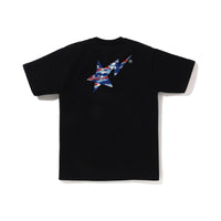 BAPE SCREEN CAMO BAPE STA TEE – BLACK, Produktansicht 2