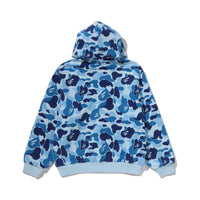 BAPE ABC CAMO HEAVY WASH CROPPED FIT ZIP HOODIE – BLUE, Produktansicht 2
