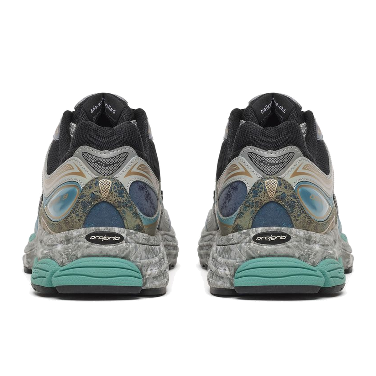 Saucony ProGrid Omni 9 Daikanyama – Owl/Multi – Fersenansicht