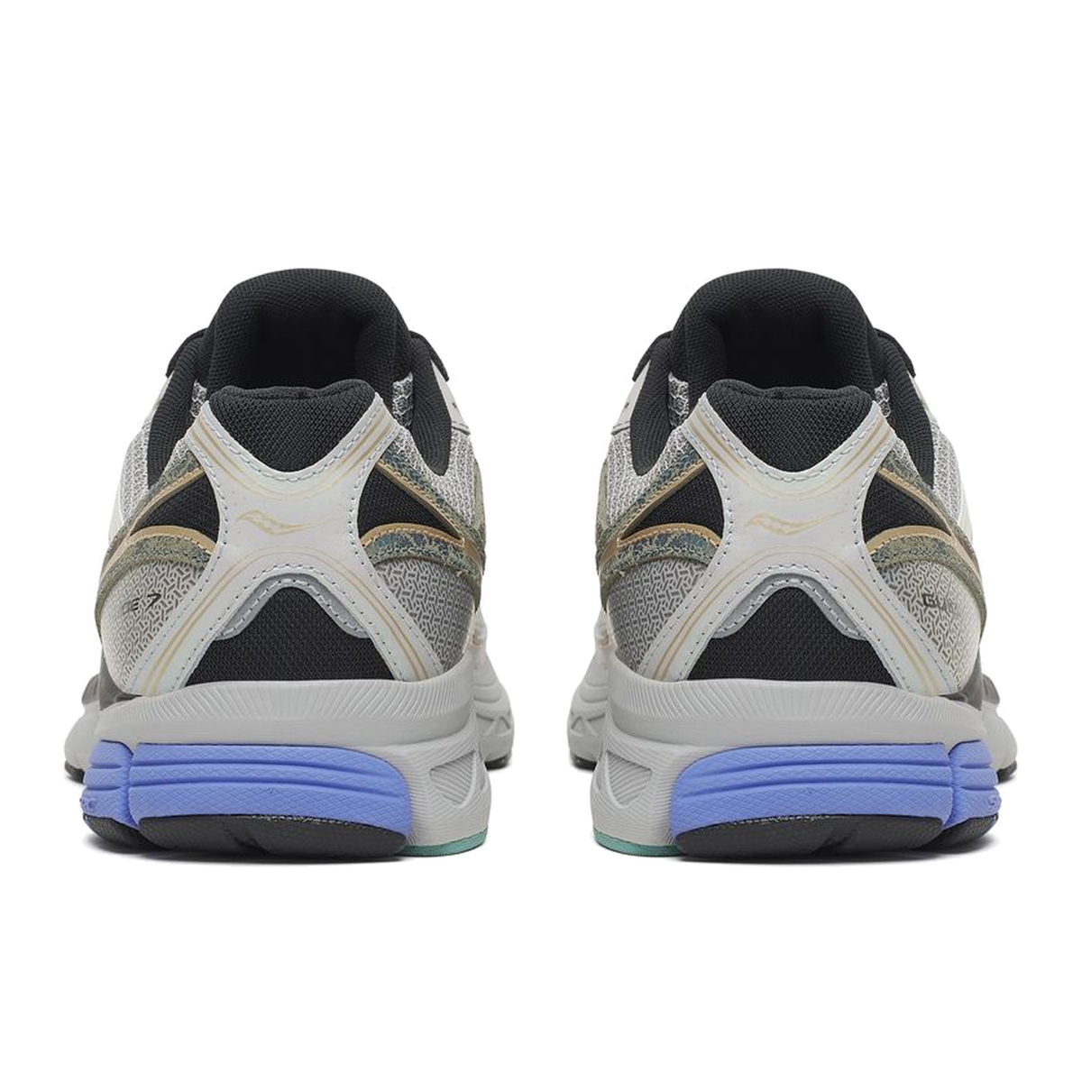 Saucony ProGrid Guide 7 Daikanyama – Owl/Aureate – Fersenansicht