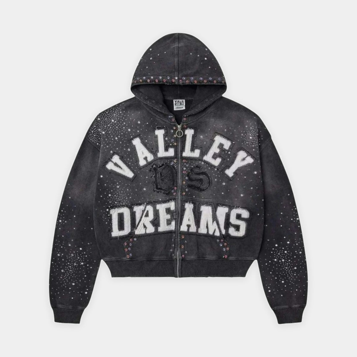 Vale Forever Classico Zip Up – Black – Vorderseite