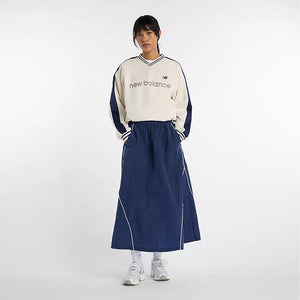New Balance W Sport Legacy Skirt - M / Navy